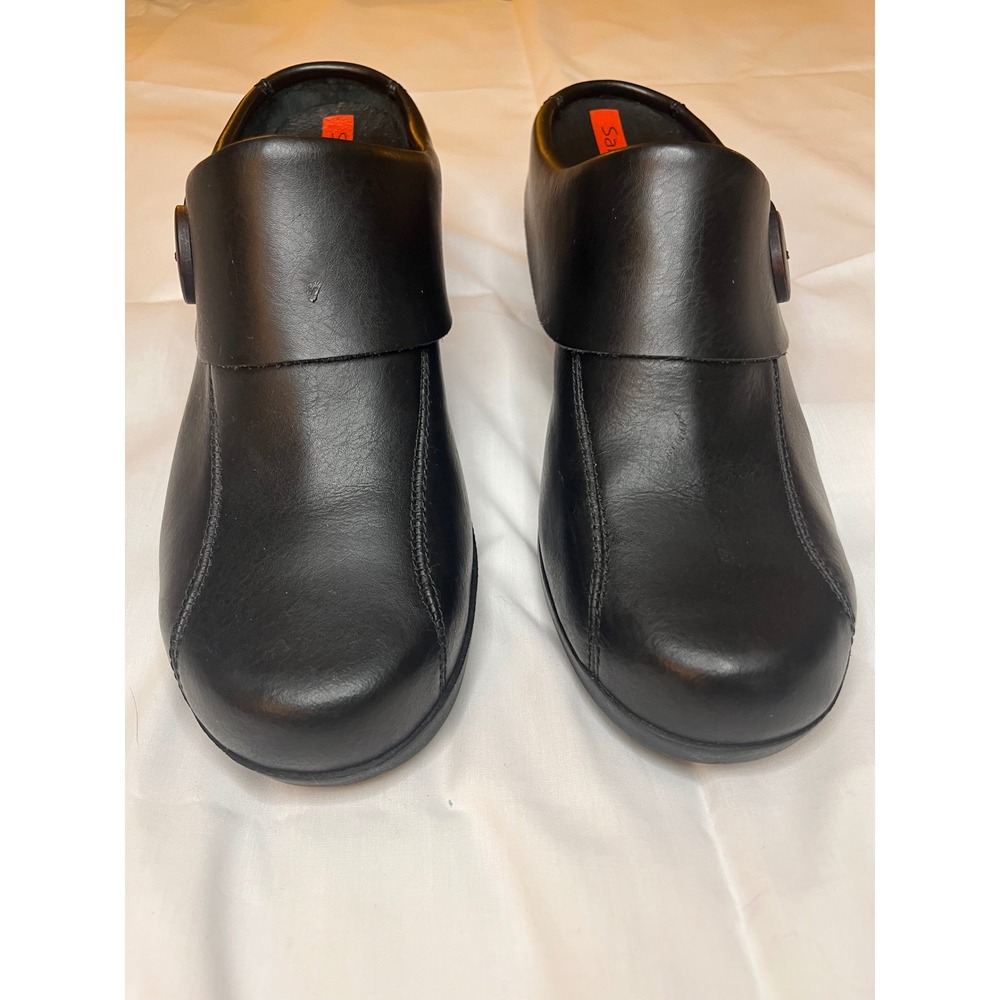 Sanita Icon Indiana Leather Mule Clogs‎ Women's  Sz 41 EU/ US 8.5-9 NWOT Nurse